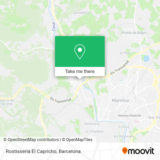 Rostisseria El Capricho map