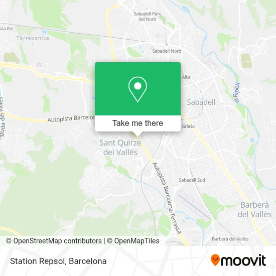 Station Repsol map