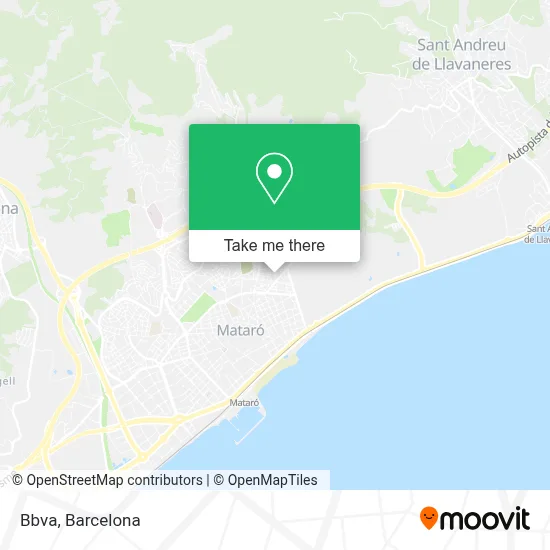 Bbva map