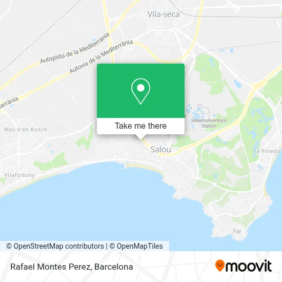 Rafael Montes Perez map