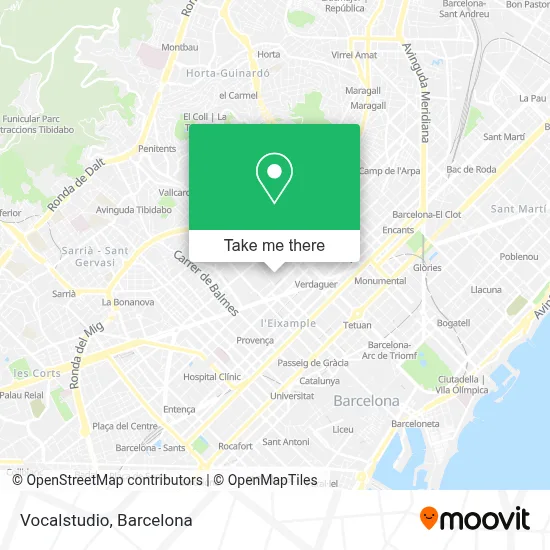Vocalstudio map