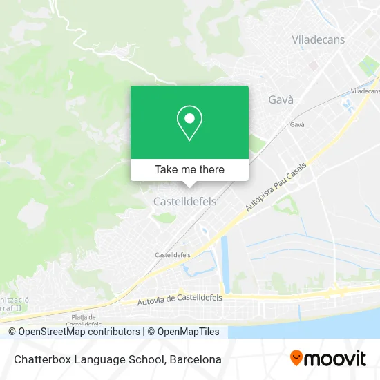Chatterbox Language School map