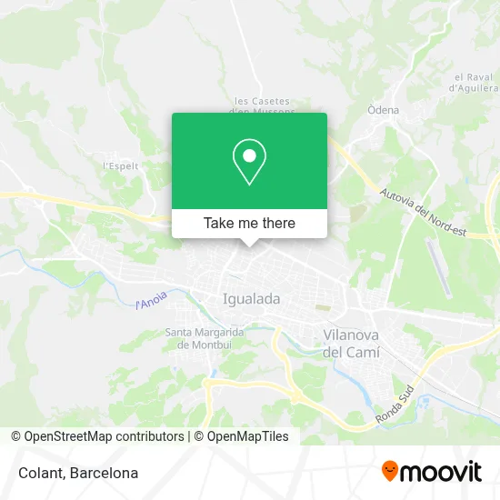 Colant map