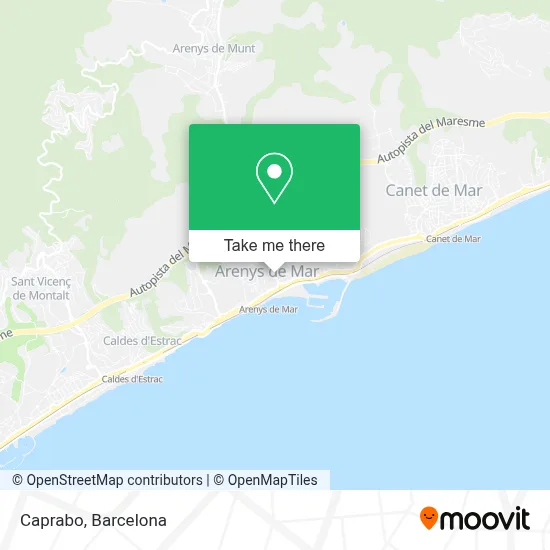 Caprabo map