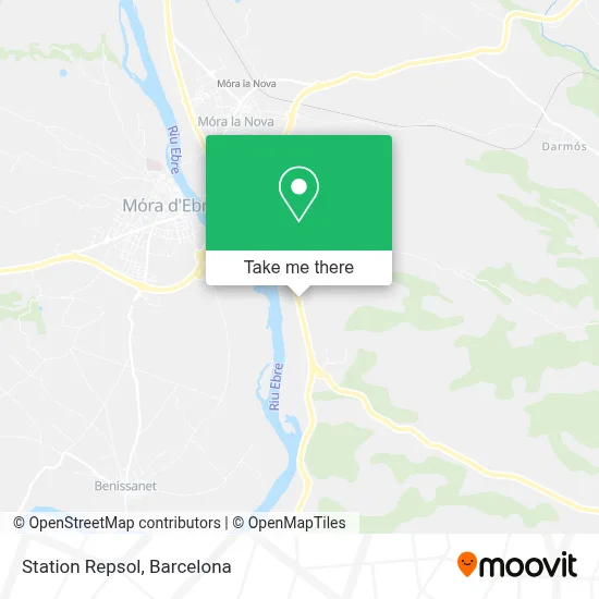 Station Repsol map