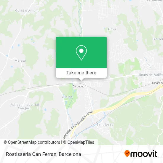 Rostisseria Can Ferran map