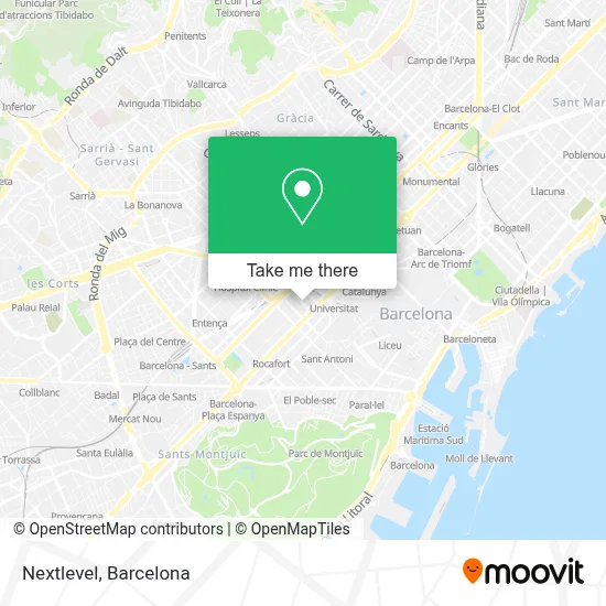 mapa Nextlevel