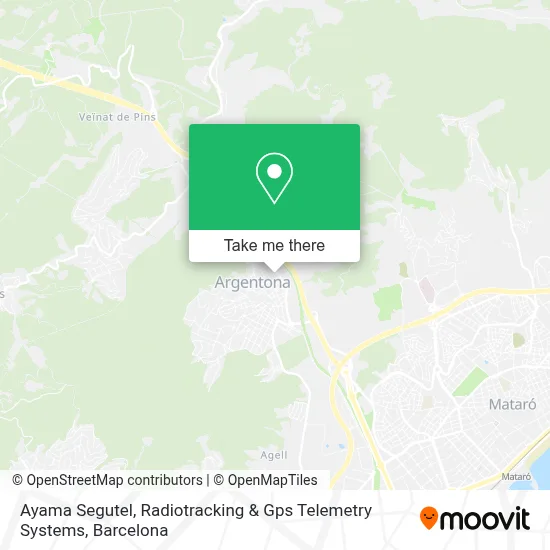 Ayama Segutel, Radiotracking & Gps Telemetry Systems map