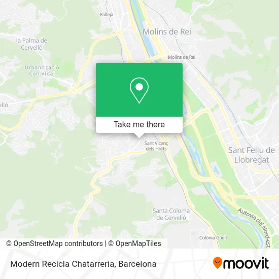 mapa Modern Recicla Chatarreria