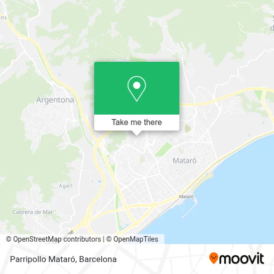 Parripollo Mataró map