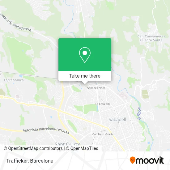 Trafficker map