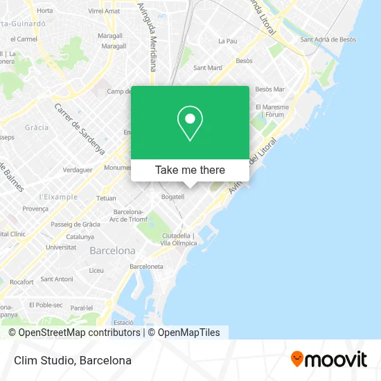 Clim Studio map