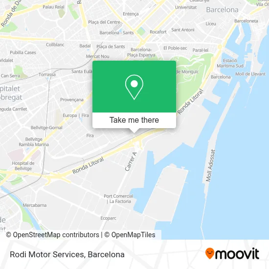 Rodi Motor Services map