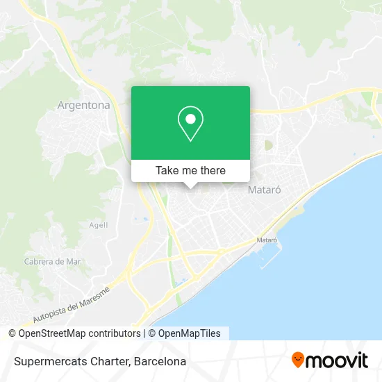 Supermercats Charter map
