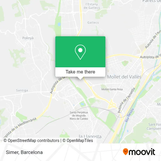 Simer map