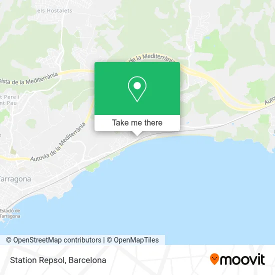 Station Repsol map
