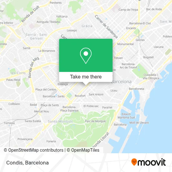 Condis map