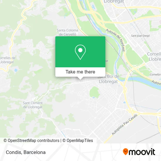 Condis map