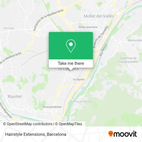 Hairstyle Extensions map