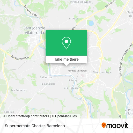 Supermercats Charter map