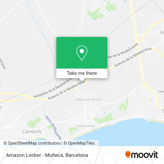 Amazon Locker - Muñeca map