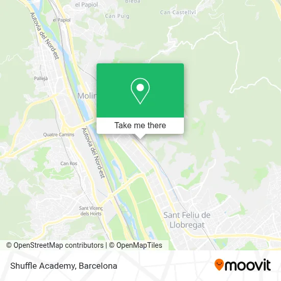 Shuffle Academy map