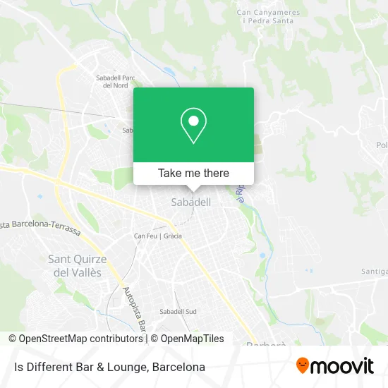 Is Different Bar & Lounge map