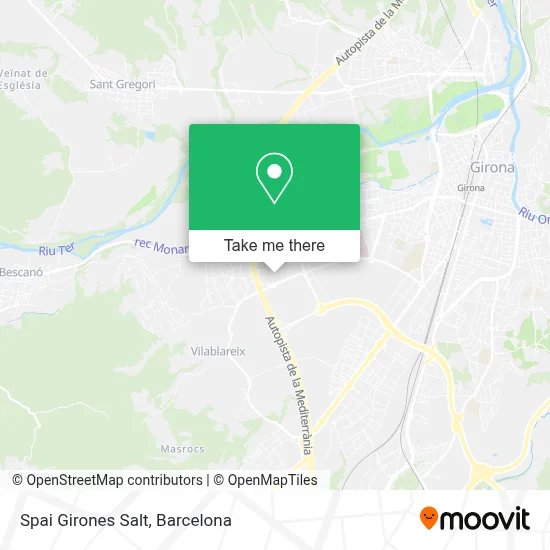 Spai Girones Salt map