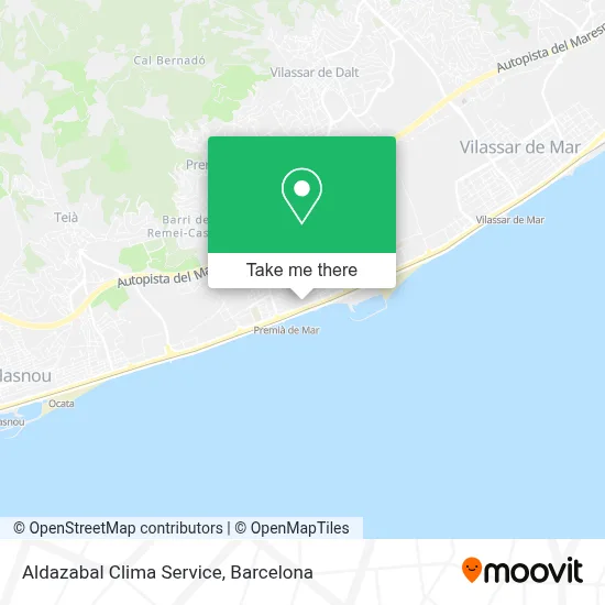 Aldazabal Clima Service map