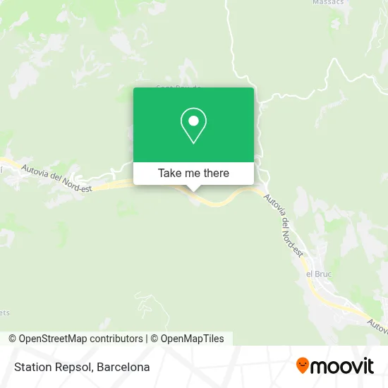 Station Repsol map