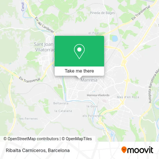 Ribalta Carniceros map