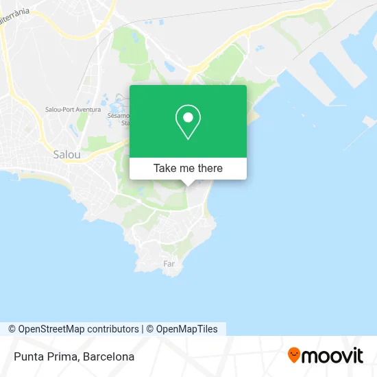 Punta Prima map