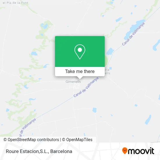 Roure Estacion,S.L. map