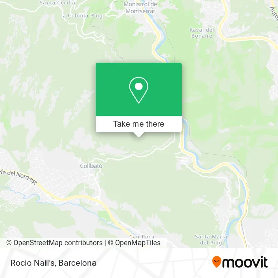 Rocio Nail's map