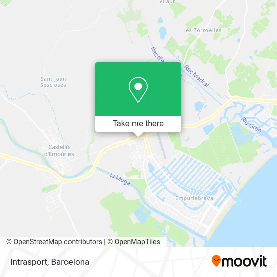 Intrasport map