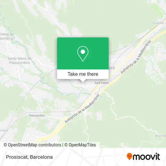 Prosiscat map