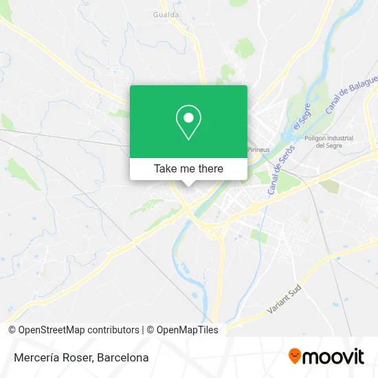 Mercería Roser map