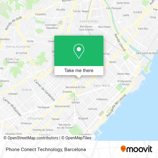 Phone Conect Technology map