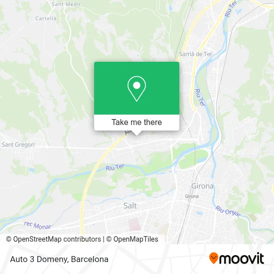 Auto 3 Domeny map