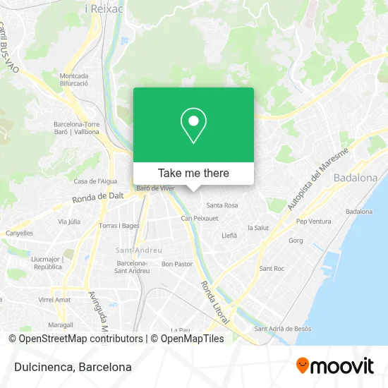 Dulcinenca map