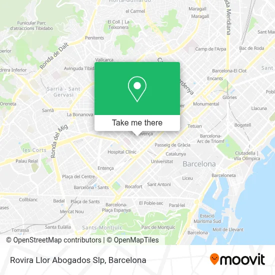 Rovira Llor Abogados Slp map