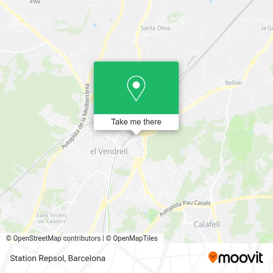 Station Repsol map