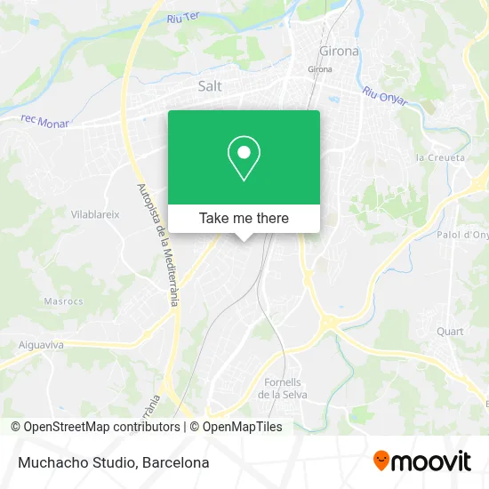Muchacho Studio map