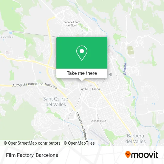 Film Factory map