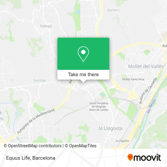 Equus Life map