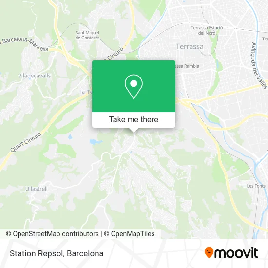 Station Repsol map