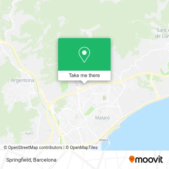 Springfield map