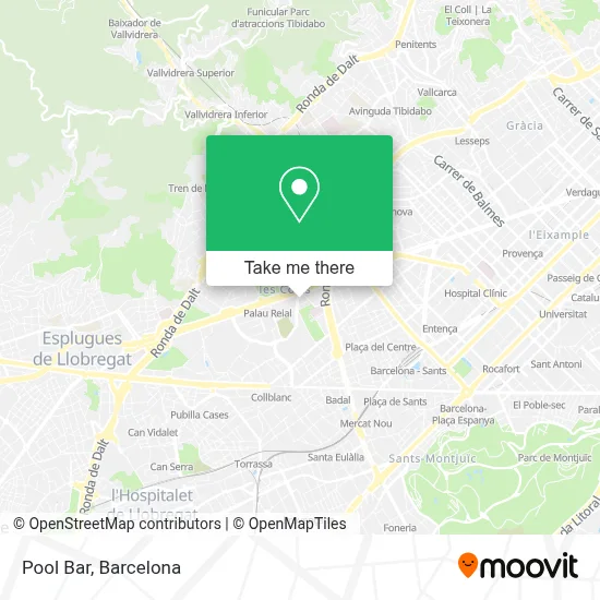 Pool Bar map