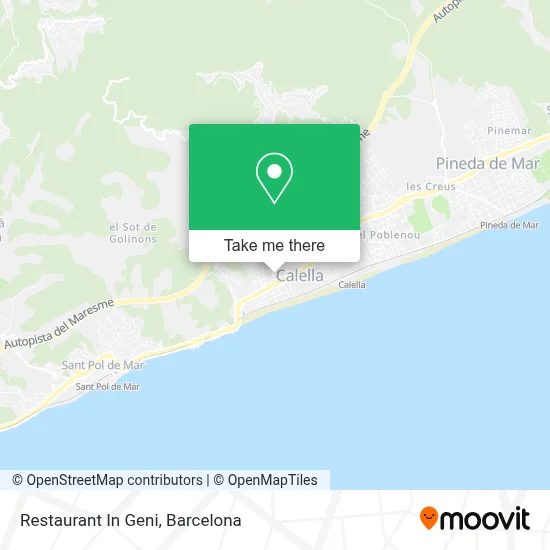 Restaurant In Geni map