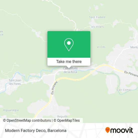 Modern Factory Deco map